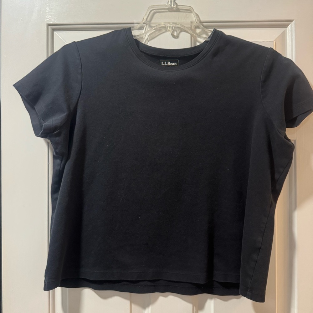 L.L. Bean Black Tee